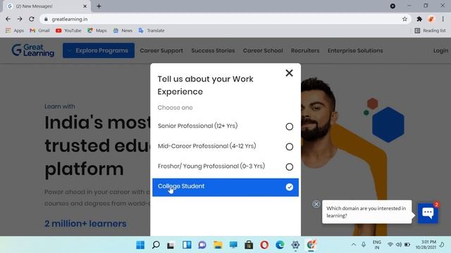 BEST PYTHON LEARNING PLATFROM| Free training courses all are available with certification| python