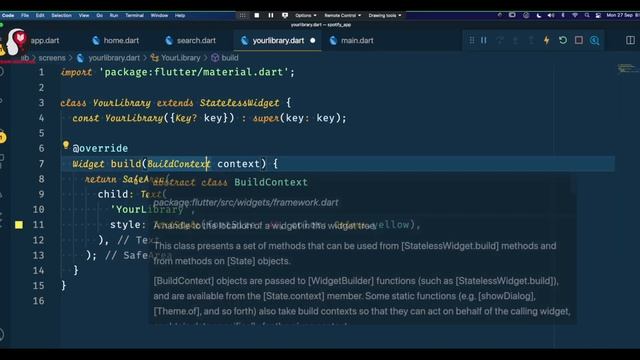 Spotify App Using Flutter Part-2.10 | Using set State | Mobile App Development смотреть онлайн
