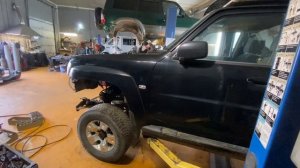 Досвап / пересвап двигателя OM613 Mercedes в Nissan Patrol Y61