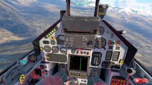Первый вылет на реактивном истребителе Мираж 4000 в VR шлеме в War Thunder.