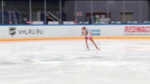 Маргарита Качанова - 10 лет 2-й спортивный разряд, итоговое 1-е место. Фигурное катание, дети.