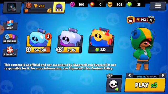 Разминка перед тем как играть вBrawlStars смотреть онлайн