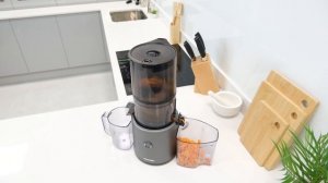 Hurom H300 Self-Feeding Juicer | Live Demonstration