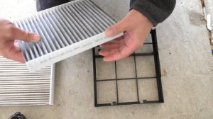 2021-2023 Toyota Sienna Cabin air filter replacement