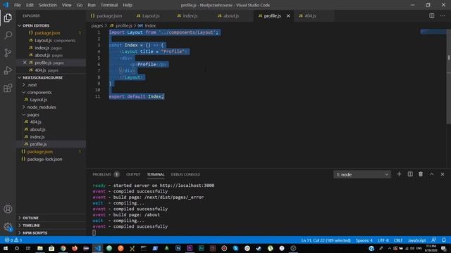 NextJS Crash Course | React | Server Side Rendering смотреть онлайн
