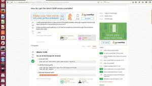 Как установить Gimp в Linux