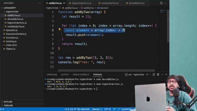 WHAT IS HIGHER ORDER FUNCTION AND CALL BACK FUNCTION  - UNDERSTANDING THE JAVASCRIPT PART5