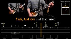 Heaven - Brayan Adams - TAB, Guitar Lesson, Lyrics & Karaoke