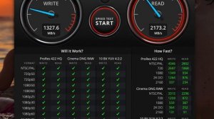 Macbook Pro 13  2017 onboard SSD speed test