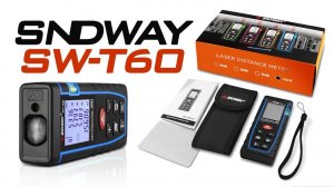 Лазерный дальномер SNDWAY SW-T60 на 60м. Распаковка.