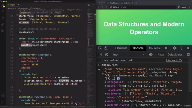 112 Enhanced Object Literals смотреть онлайн