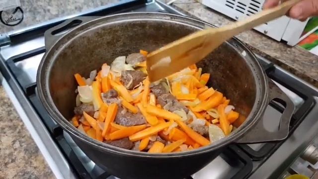 Плов из телятины с изюмом. Настоящий узбекский плов. смотреть онлайн