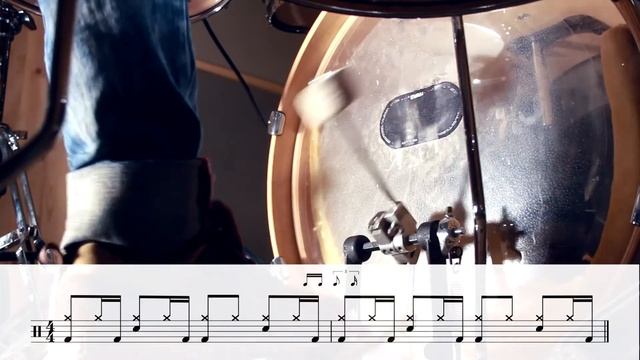 Уроки игры на барабанах Syncopation Drum School - Урок № 4 Одиночные удары 16-е триоли смотреть онлайн