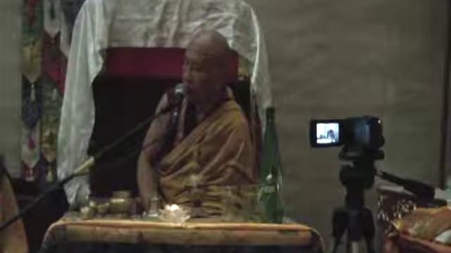 Чадо Тулку Ринпоче. Комментарий на текст Чже Цонкапы"Счастливая судьба". Часть - 2. смотреть онлайн