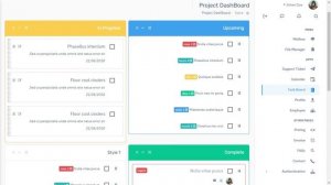 Mailing Bootstrap 4 Admin Dashboard Template with RTL Light Theme