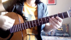 Как это играть. Простые аккорды Breath (Breaking Benjamin). Оригинальная тональность (Fm). Drop C#