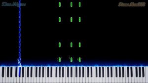 Electroman Adventures (from Geometry Dash) - Waterflame (Piano Tutorial)