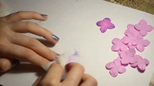 Гортензия из фоамирана своими руками. Мастер-класс