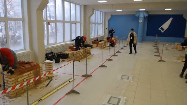 Смоленский строительный колледж, VI РЧ Смоленской области 2021 по компетенции "Кирпичная кладка" С1