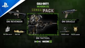 Call of Duty Modern Warfare II & Warzone 2.0 - Season 01 Combat Pack Trailer   PS5 & PS4 Games