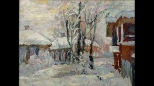 Б И  Козлов  -  участник Вершининских пленэров