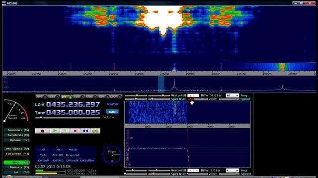 Настройка программы HDSDR