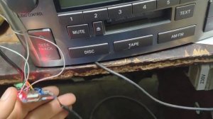 Toyota Avensis usb,bluetooth,aux в штатную магнитолу