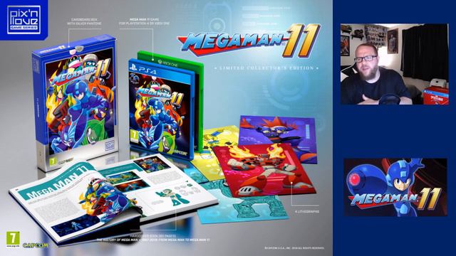 Mega Man 11 Collectors Edition Announced смотреть онлайн