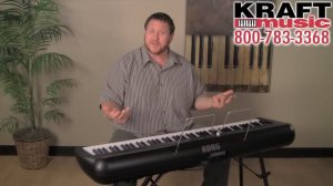 Kraft Music - Korg SP-280 Digital Piano Demo