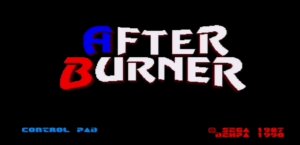 Игра After Burner на приставку SEGA