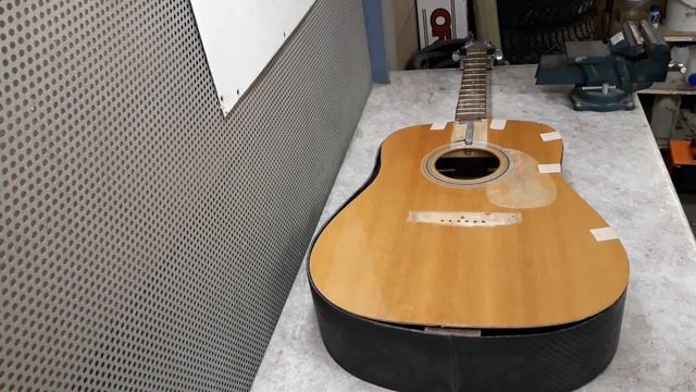 Начало сборки гитары. Карбоновая гитара #5 смотреть онлайн