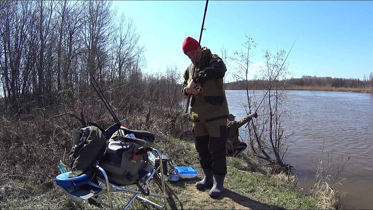 В ПОИСКАХ ВЕСЕННЕГО ЛЕЩА И БЕРША) ПОНТОННЫЙ МОСТ. ОТКРЫТИЕ ВЕСЕННЕГО СЕЗОНА. БЕРШ НА ТЮЛЬКУ.РЕКА ИЖ смотреть онлайн