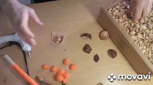 Осенний топиарий из природных материалов / DIY Наталья Аристова