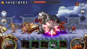 Прохождение Kingdom Wars 4 глава 75 уровень битва с боссом