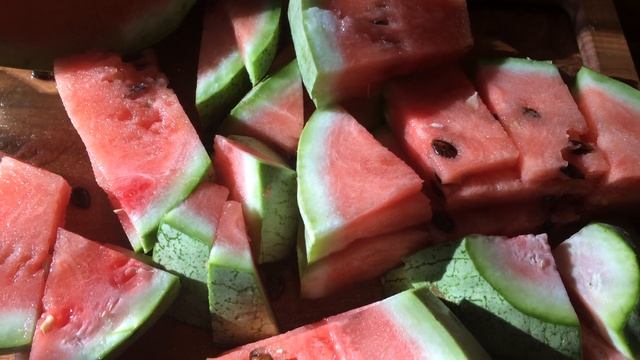 Консервированные арбузы. Отменная закуска на зиму.