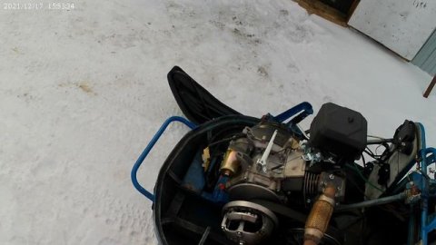 Самодельный снегоход, размеры и цены.