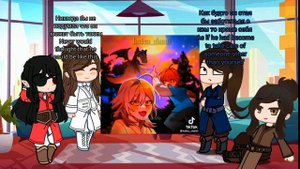 TGCF reakt to Qi Rong as Cale Henituse| Реакция БН на Ци Жуна|Кейл Хенитьюз
