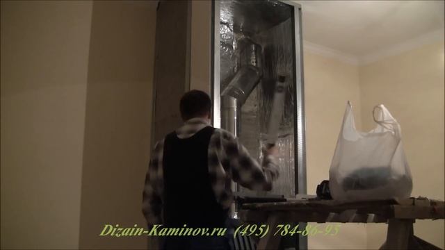 Монтаж камина смотреть онлайн