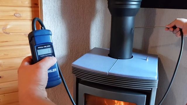 Замеряем силу тяги в камине смотреть онлайн