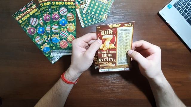 Loteria Nationala / Национальная лотерея .стираем билеты для мгновенного выйгреша