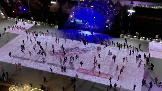 Открытие катка на ВДНХ смотреть онлайн