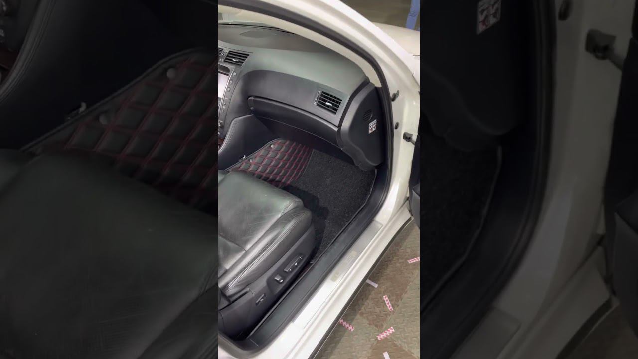 3D коврики из экокожи на Lexus GS 3 поколение #3dковрики #3дковрики #коврикиизэкокожи #lexus #gs