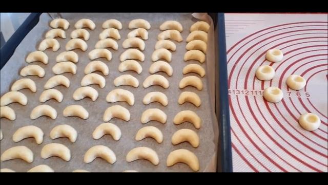 Печенье Ванильные рожки  Домашняя еда Кухня Рецепты