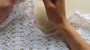 ***Пляжная туника крючком*** 5 ЧАСТЬ (Обвязка. Шнуровка. Фото готовой туники)