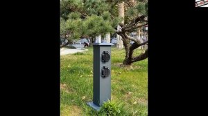 #Уличная #садовая 4-#сторонняя #розетка #европейского #стандарта, 16 #А, 3680 #Вт, #энергетическая