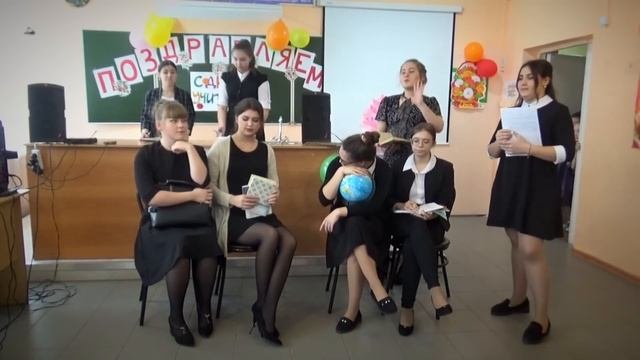 В учительской