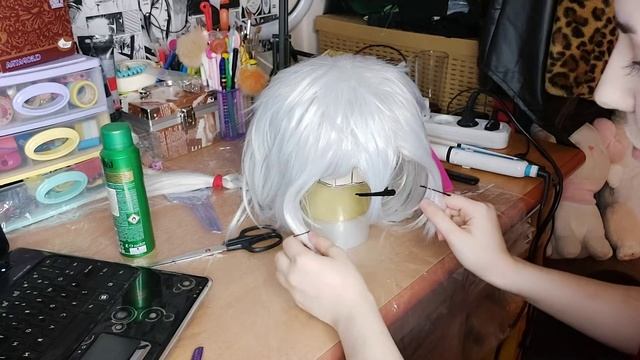 Укладка парика на Николая Гоголя