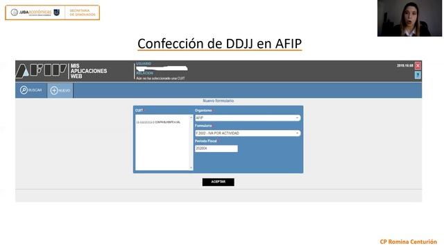 Taller Práctico de IVA. Mi primer DDJJ de IVA - Cdora. Romina Centurión - UBA смотреть онлайн