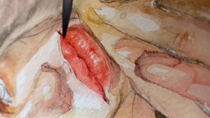 Акварельный портрет / Watercolor portrait