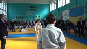 Довжик Артем- Новоселов. - 50 кг.  "Король татами".  Дзюдо. 10 октября 2015.